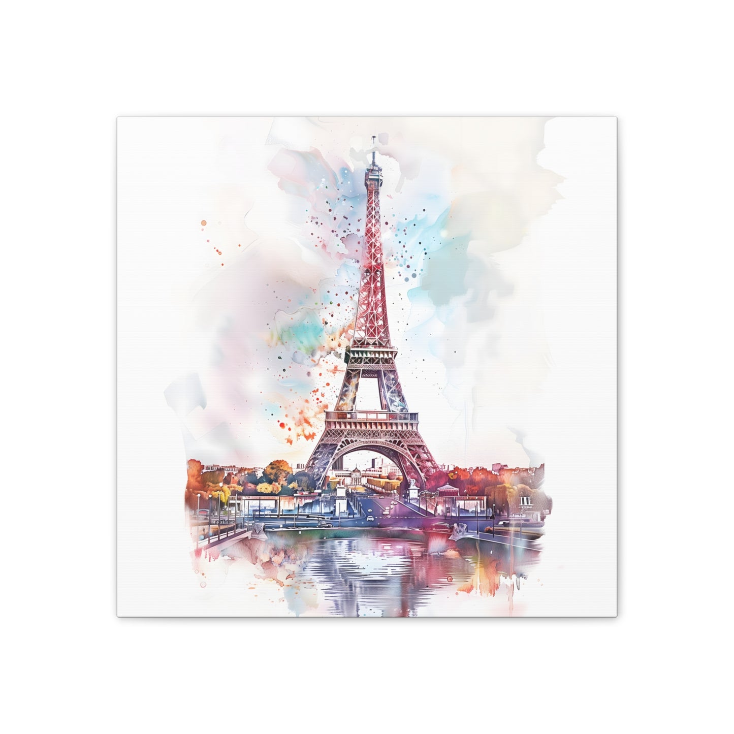 Colorful Effiel Tower