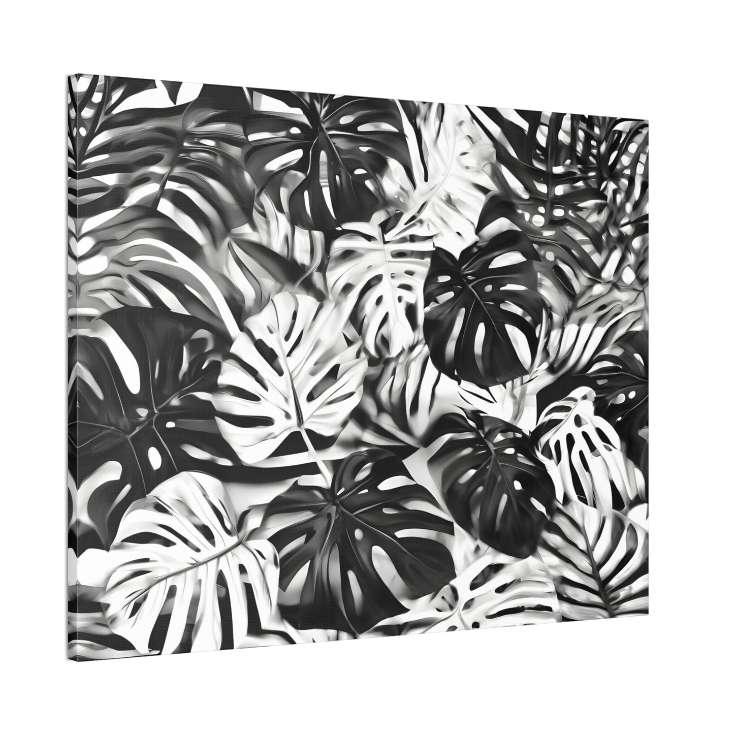 Black and White Leaf Aesthetics