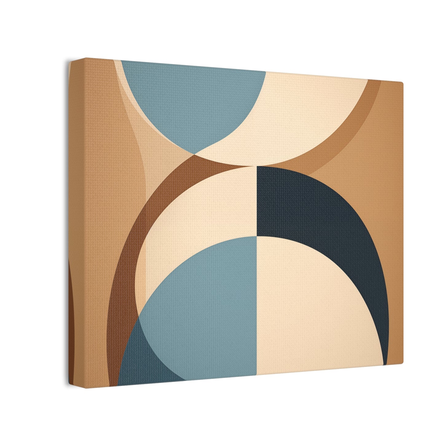 Bohemian Geometry Canvas Art – Vibrant Boho Meets Midcentury Modern