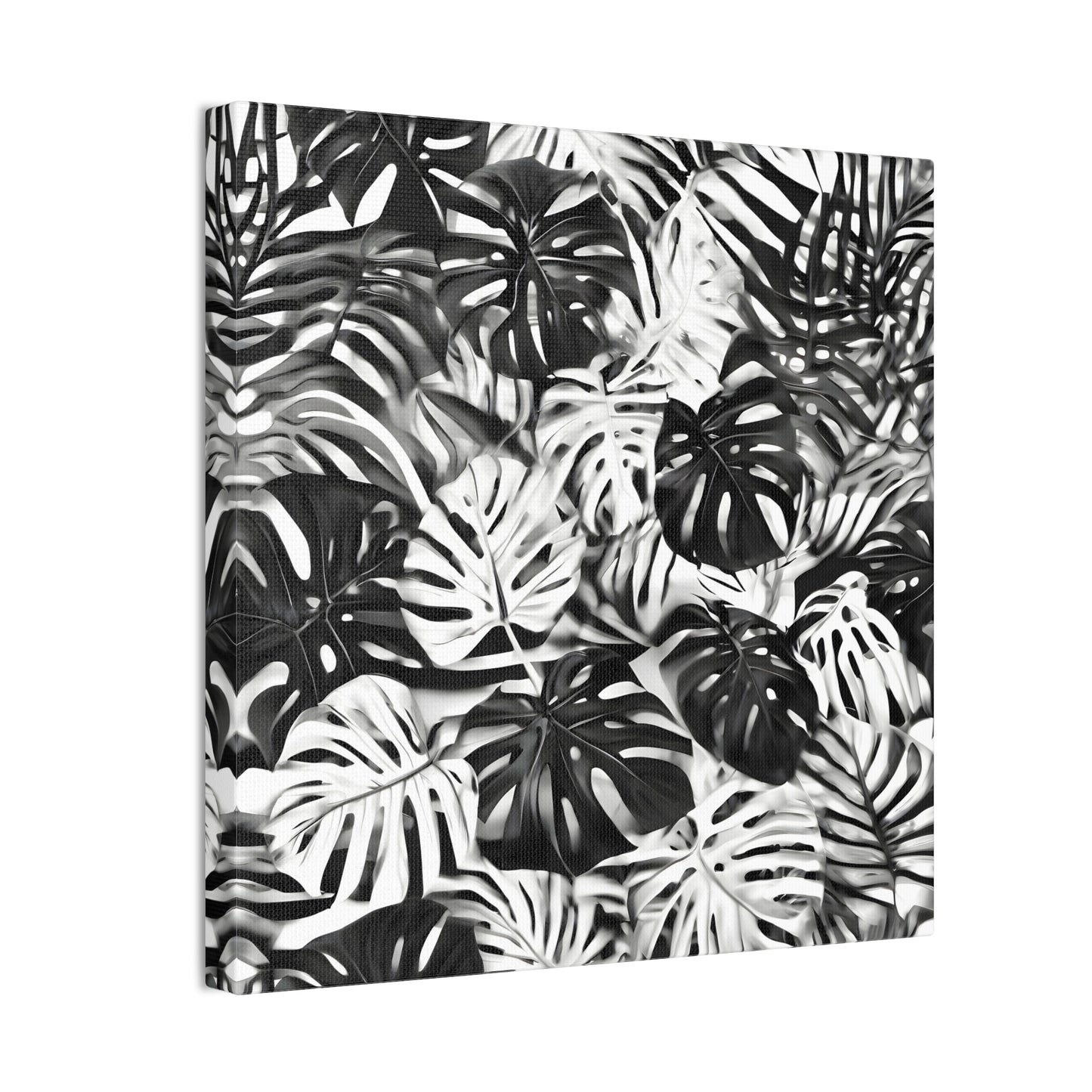 Black and White Leaf Aesthetics
