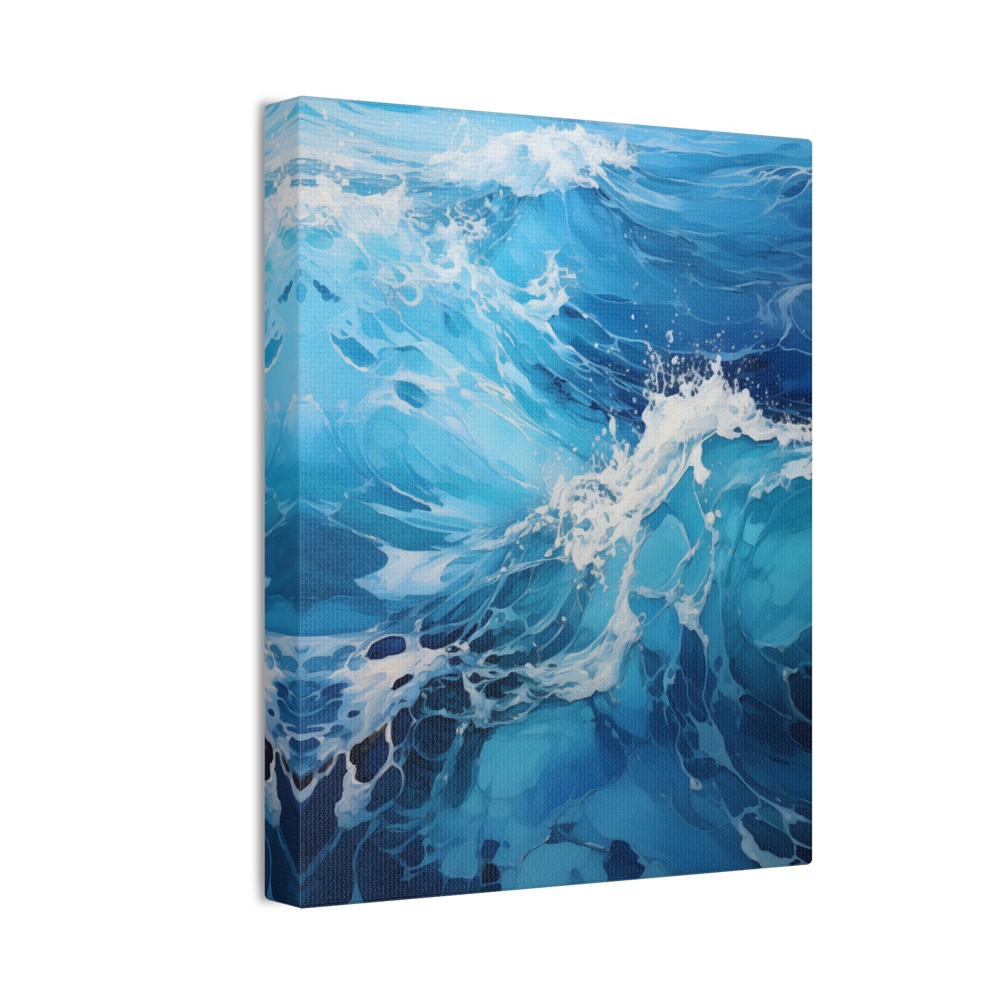 Aerial Azure Canvas Print – Stunning Wall Art for Modern Spaces