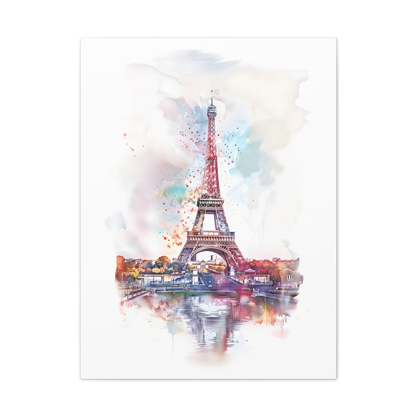 Colorful Effiel Tower