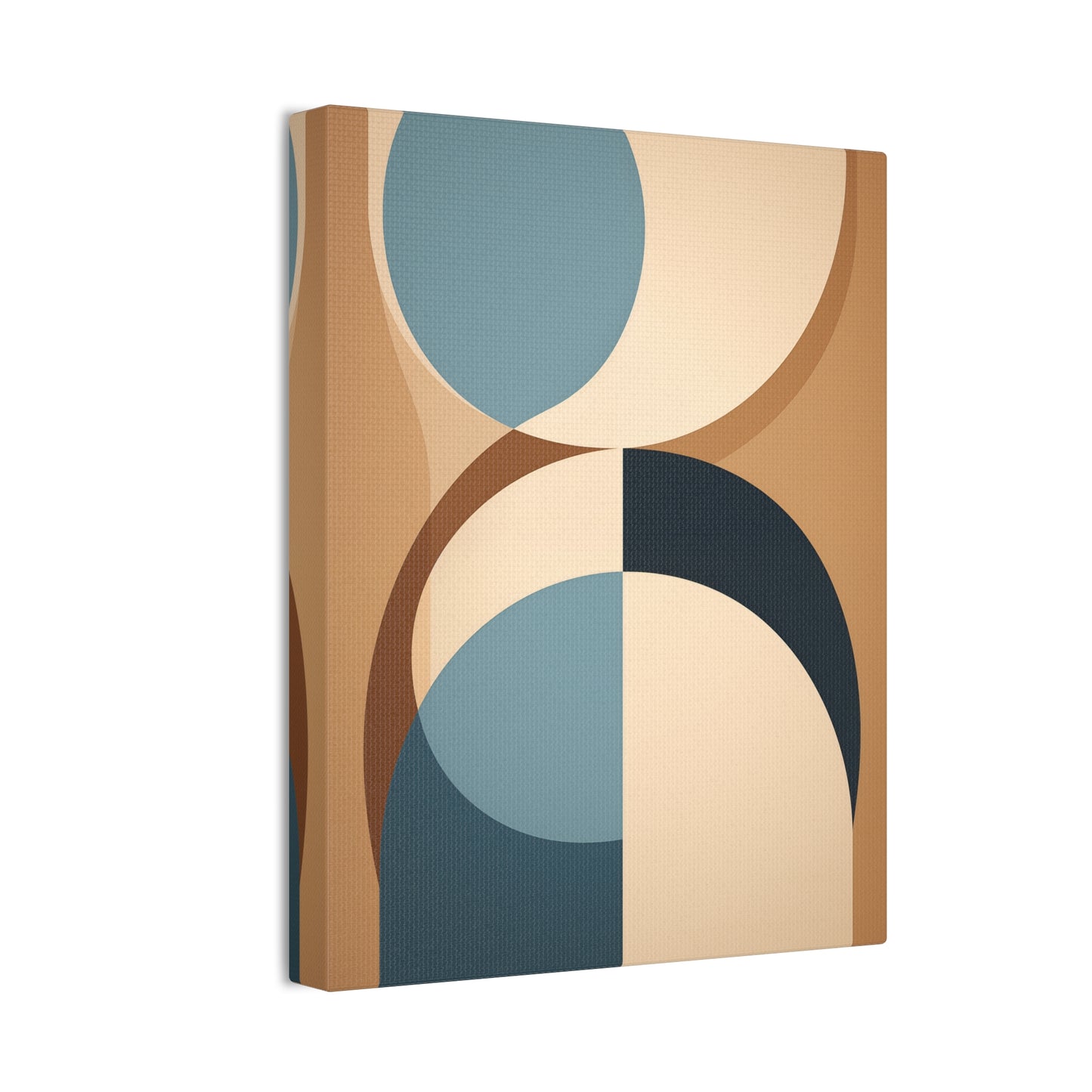 Bohemian Geometry Canvas Art – Vibrant Boho Meets Midcentury Modern