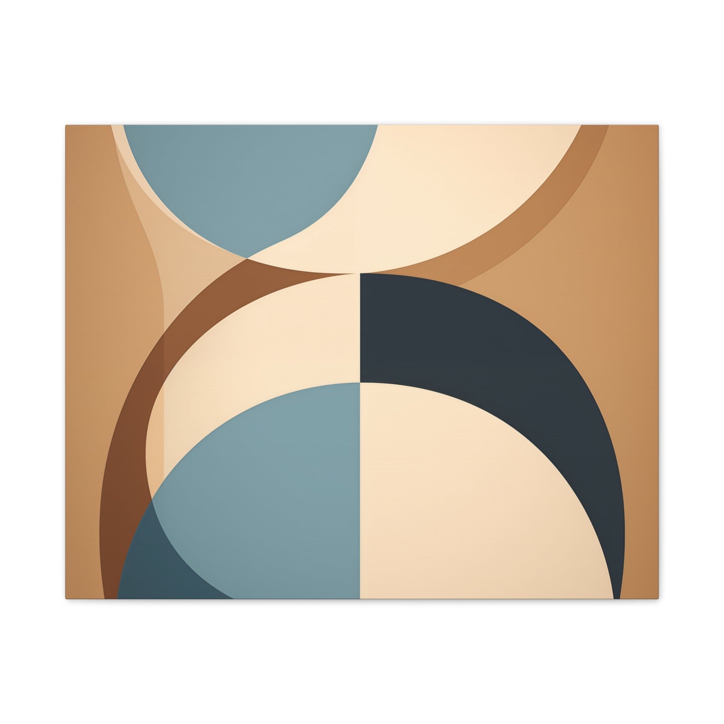 Bohemian Geometry Canvas Art – Vibrant Boho Meets Midcentury Modern