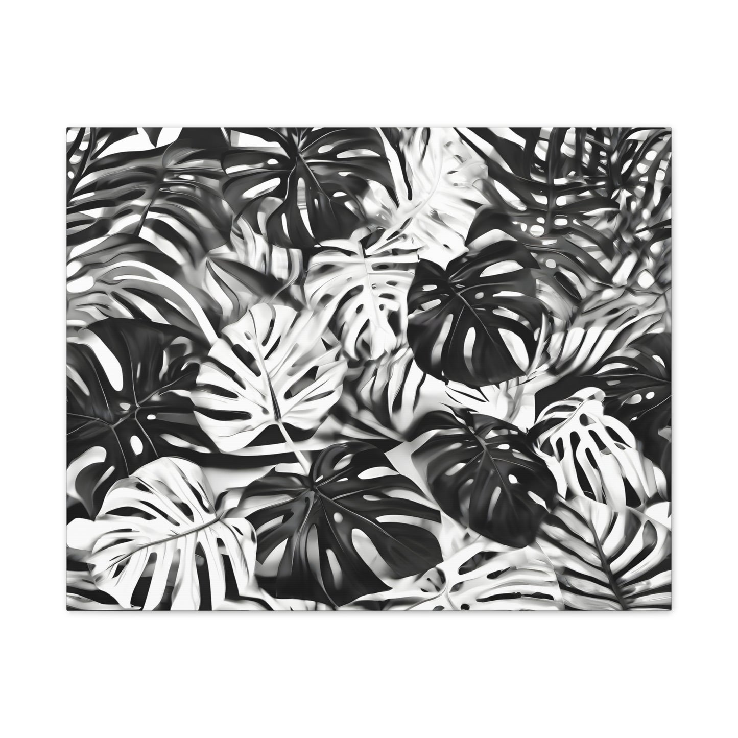 Black and White Leaf Aesthetics