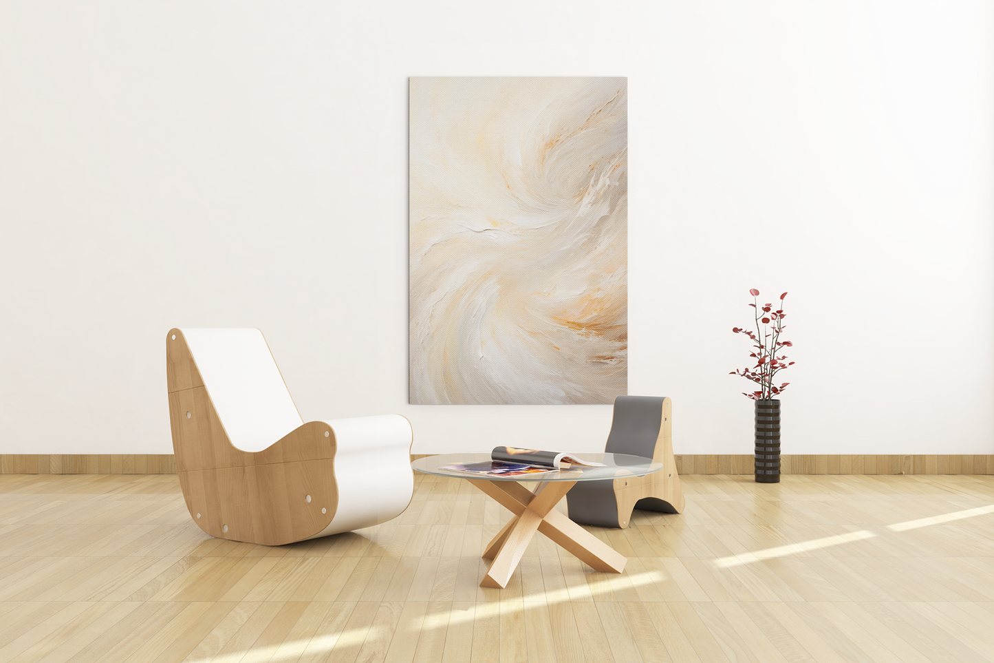 Cosmic Swirl Wall Art – Mesmerizing Abstract