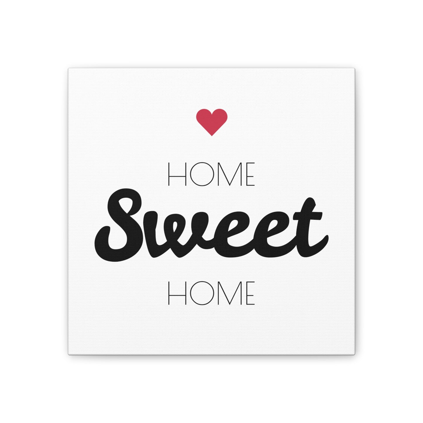 Home Sweet Home Wall Art | Charming Alphabet Design