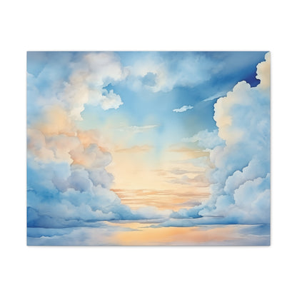 Ethereal Sky Canvas Art – Serene and Stunning Cloudscape Wall Art