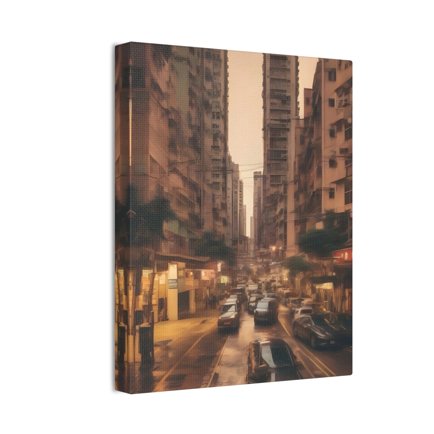 Hong Kong - Fading Lights | Captivating Urban Photography Print