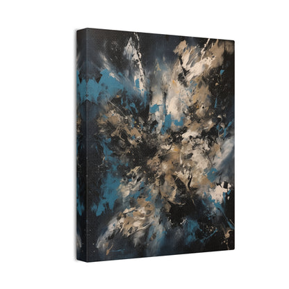 Mystic Melodies Wall Art - Expressive Abstract Oil Painting