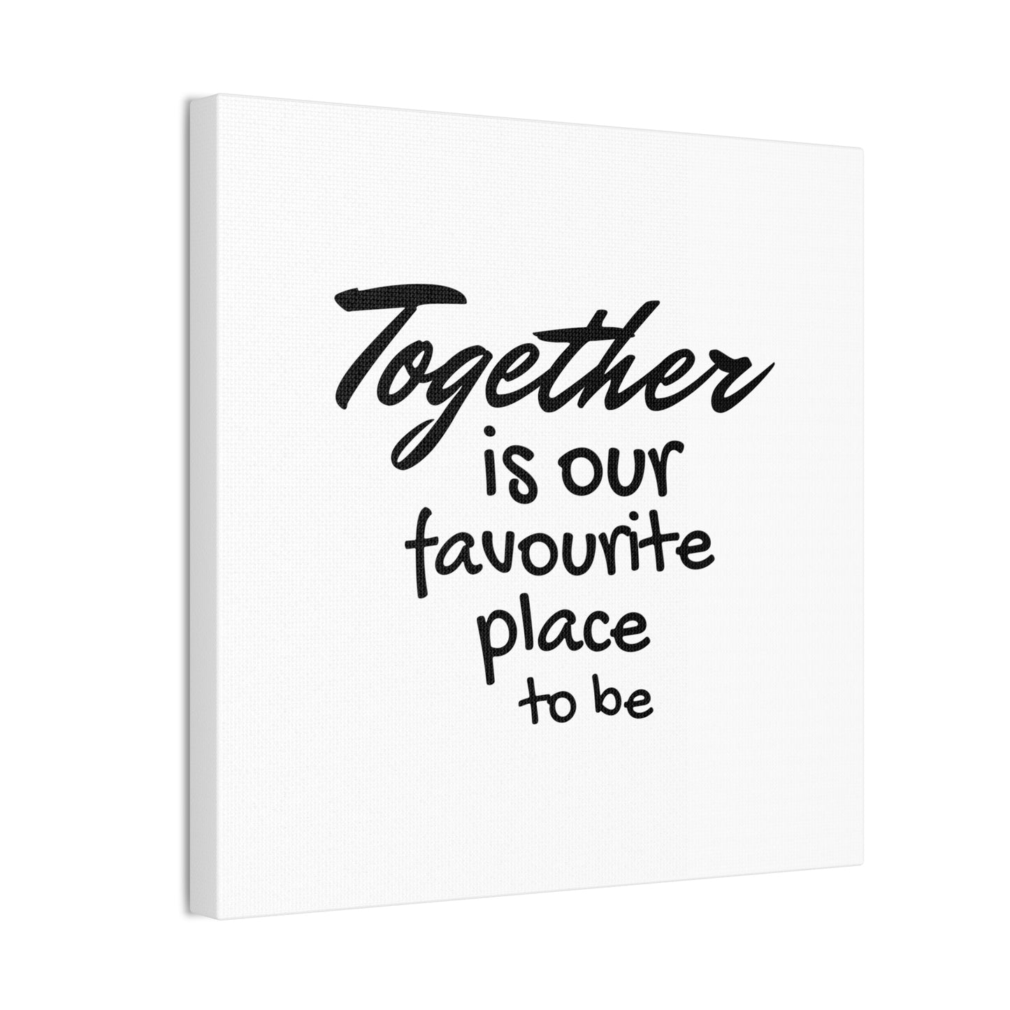 Together Wall Art - Charming Alphabet Design for Any Space