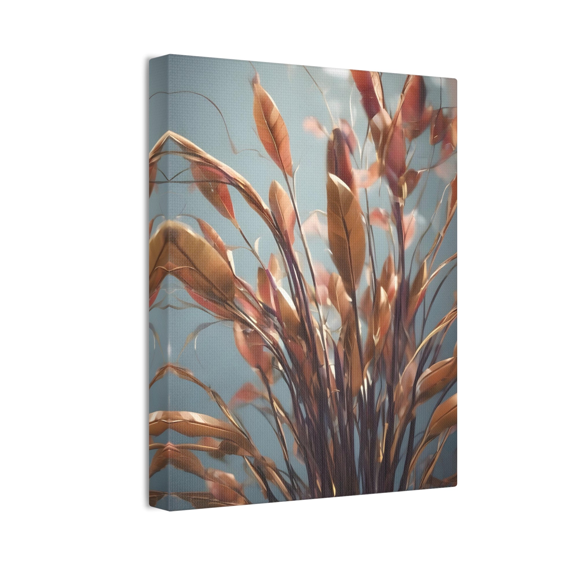 Vibrant Leaves in a Vase Wall Art – Refresh Your Space