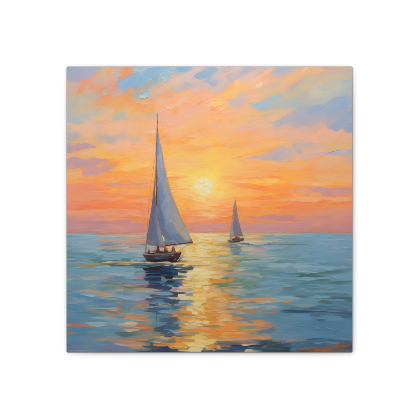 Floating Sailboats