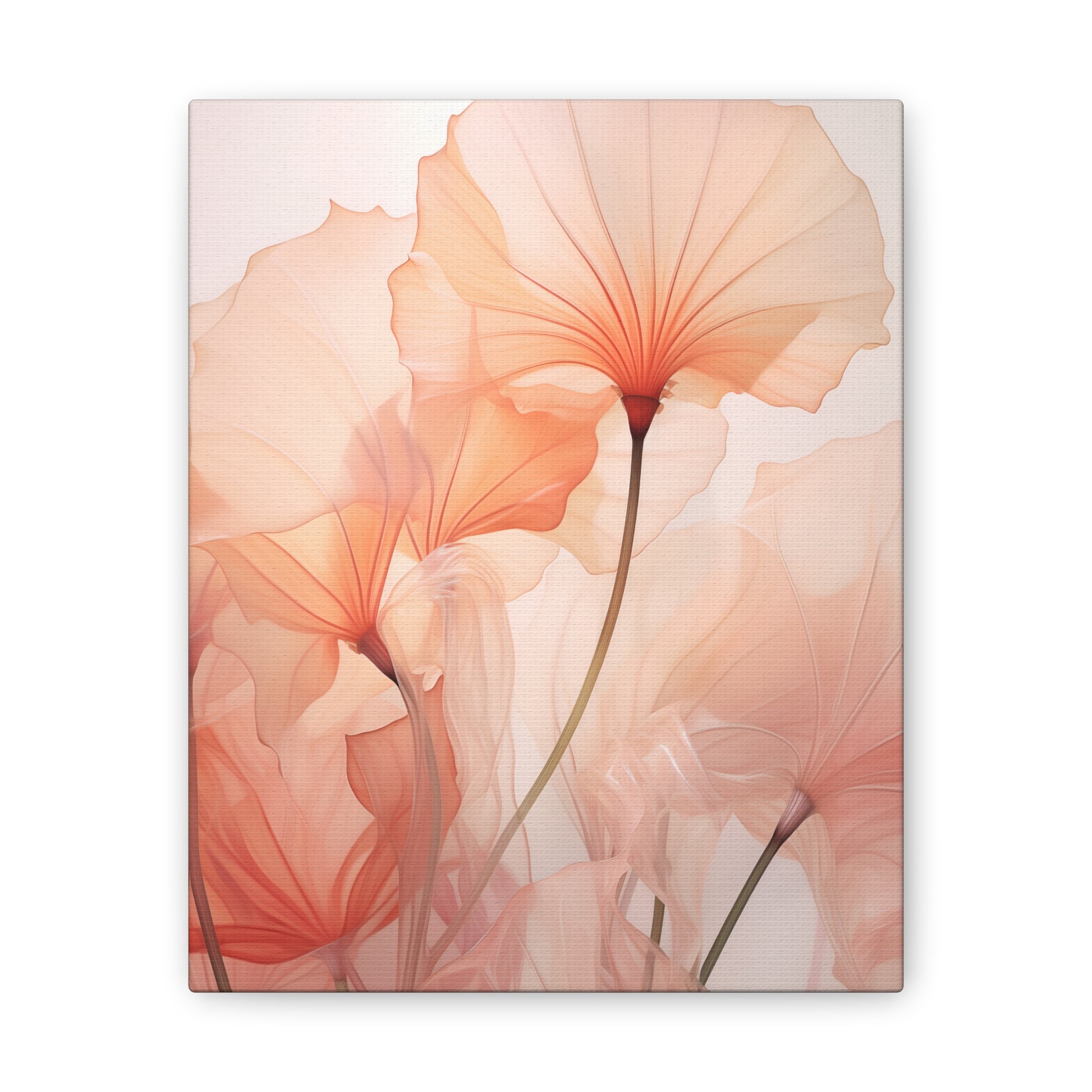 Peach Lotus Blossom Wall Art: 2024's Serene Peach Fuzz Hue