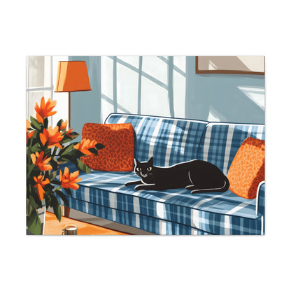 Black Cat & Cozy Corners