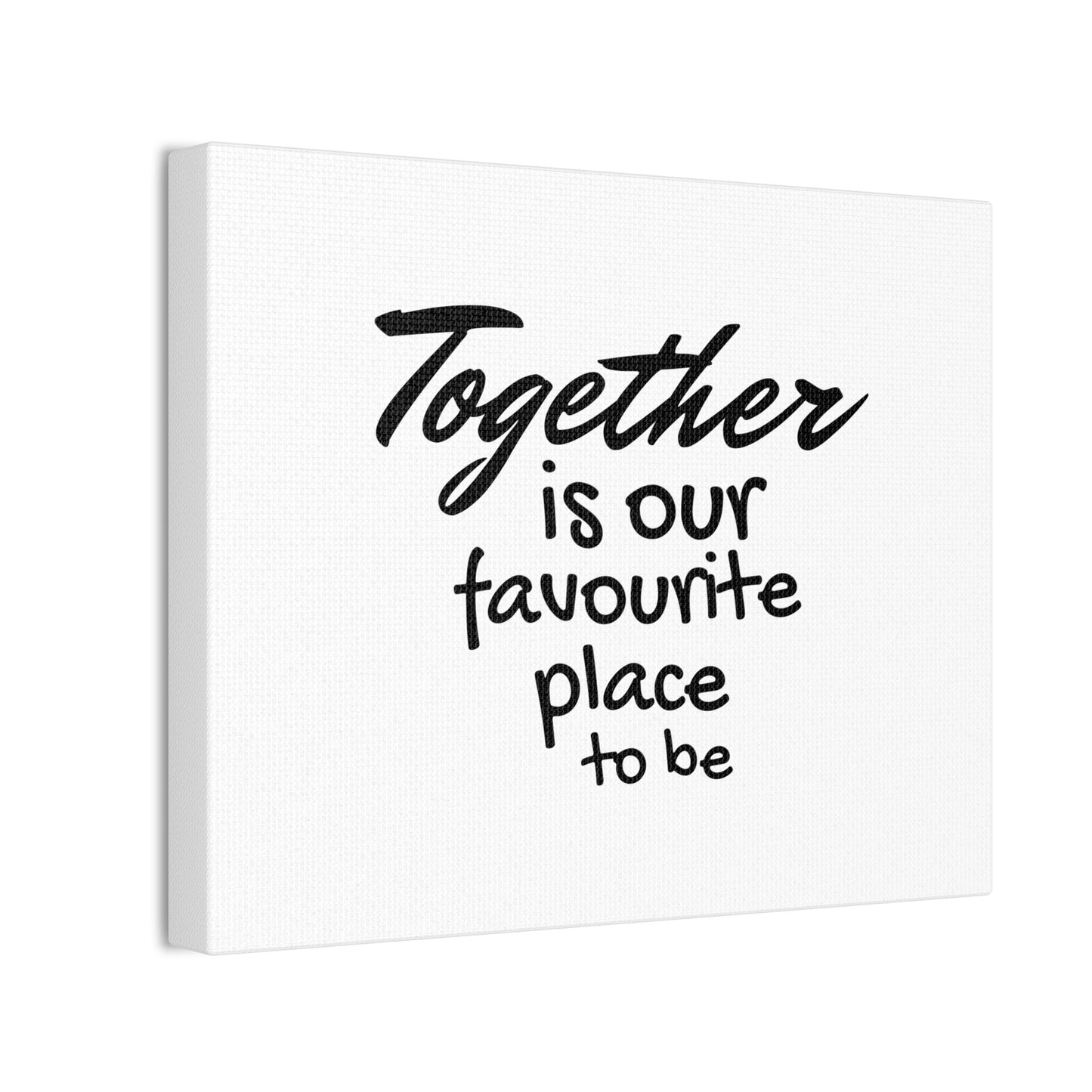 Together Wall Art - Charming Alphabet Design for Any Space