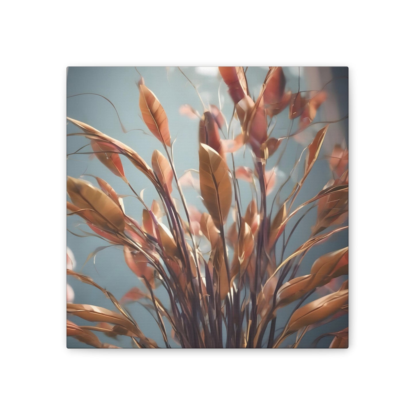 Vibrant Leaves in a Vase Wall Art – Refresh Your Space