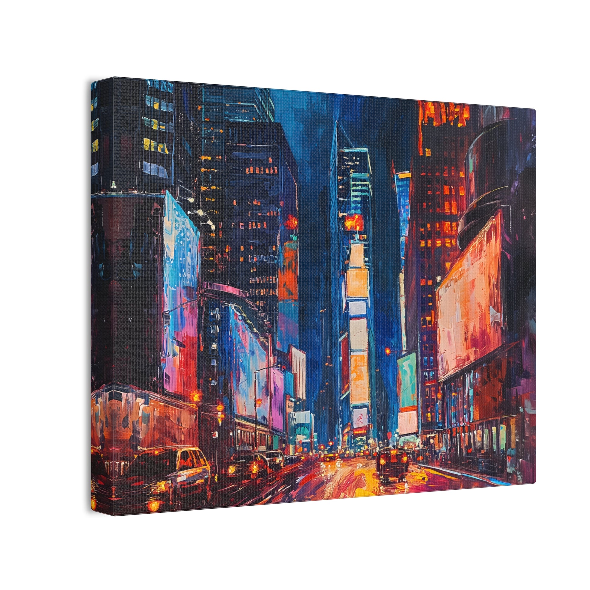 NYC Radiant Night Wall Art - Vibrant Times Square Lights