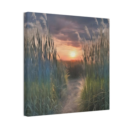 Miscanthus Wall Art - Captivating Tall Grass Landscape for Your Home