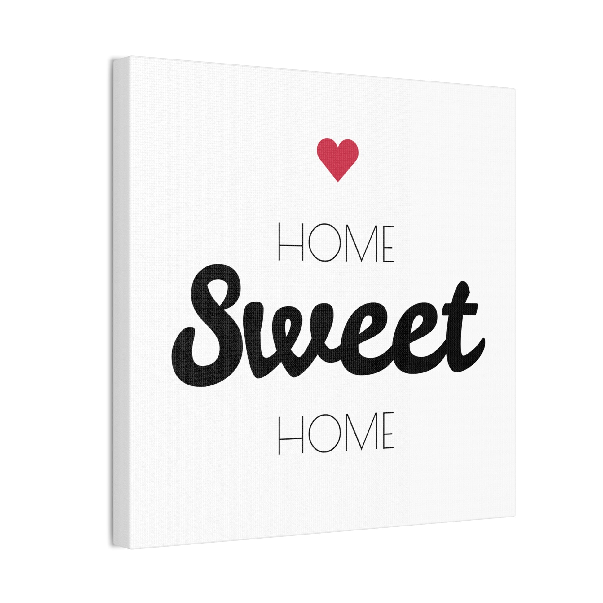 Home Sweet Home Wall Art | Charming Alphabet Design