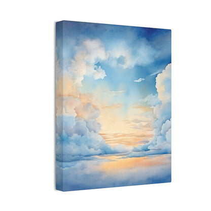 Ethereal Sky Canvas Art – Serene and Stunning Cloudscape Wall Art