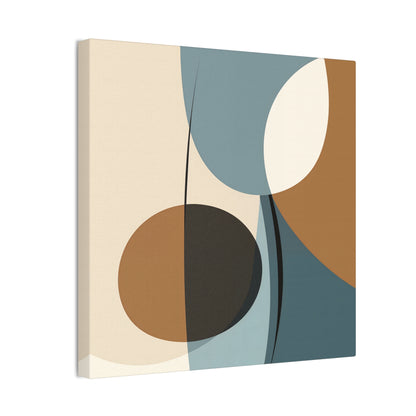 Midcentury Bohemian Wall Art - Vibrant Colors & Clean Lines