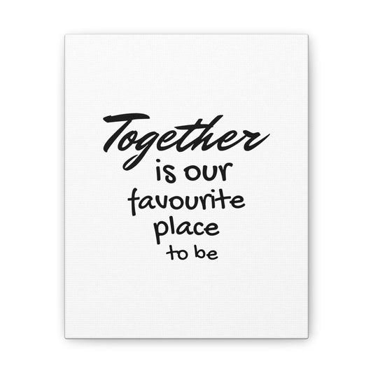 Together Wall Art - Charming Alphabet Design for Any Space