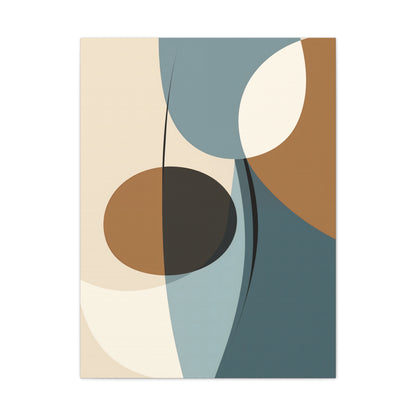 Midcentury Bohemian Wall Art - Vibrant Colors & Clean Lines