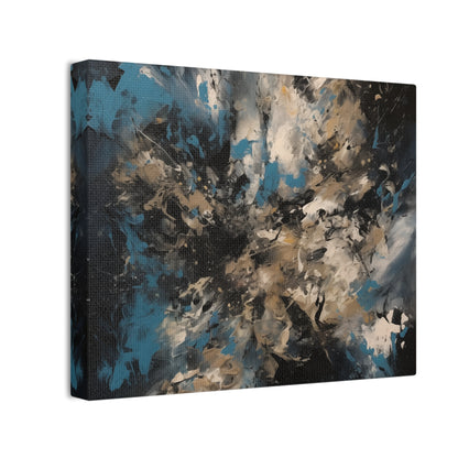 Mystic Melodies Wall Art - Expressive Abstract Oil Painting