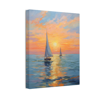 Floating Sailboats