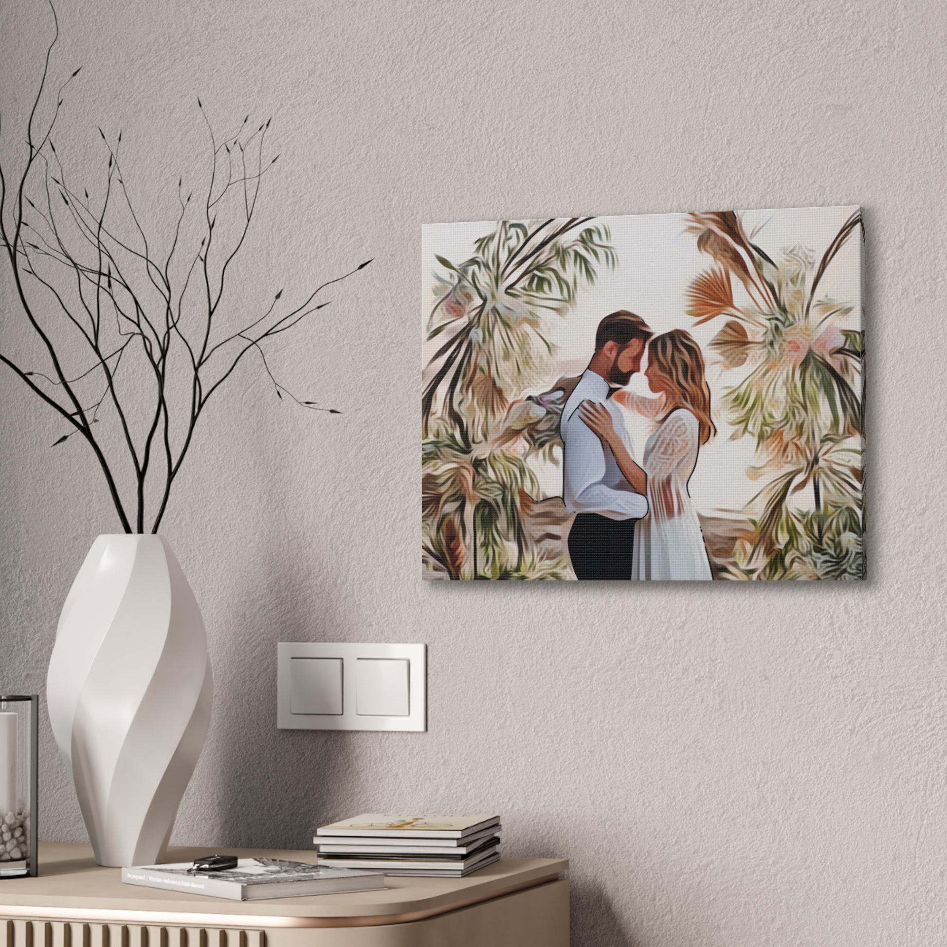 Personalized Canvas in Oil Painting Style - Perfect Gift for Any Occasion