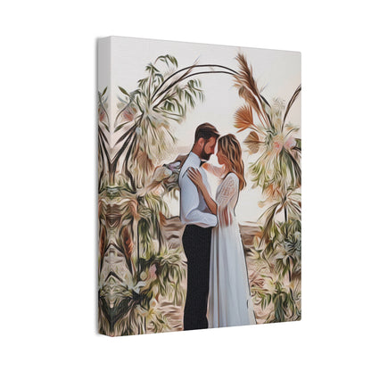 Personalized Canvas in Oil Painting Style - Perfect Gift for Any Occasion