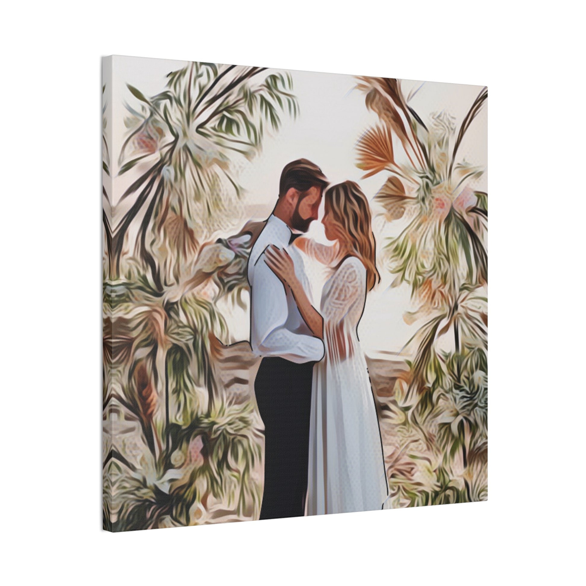 Personalized Canvas in Oil Painting Style - Perfect Gift for Any Occasion