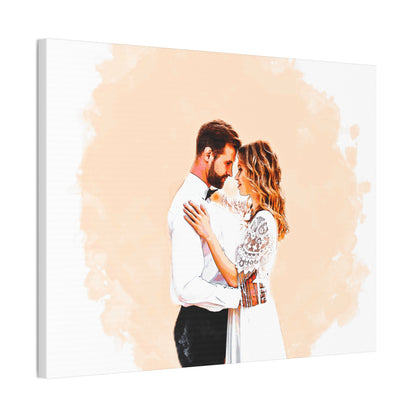 Personalized Watercolor Canvas - Unique Gift for Any Occasion