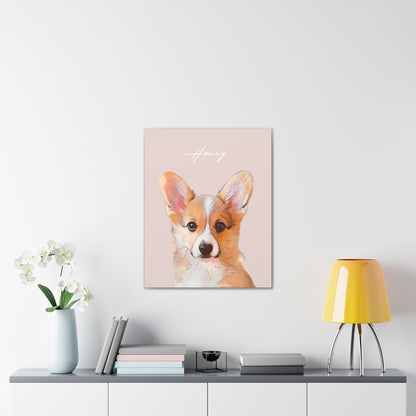 Personalized Pet Canvas Art - Immortalize Your Furry Companion