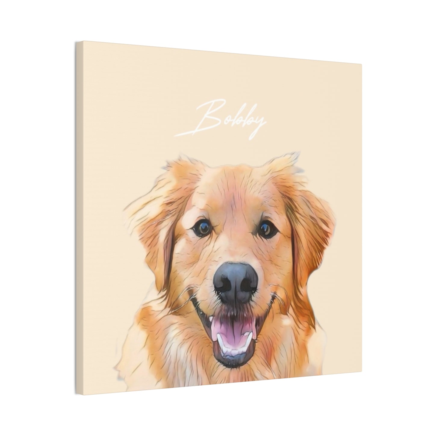 Personalized Pet Canvas Art - Immortalize Your Furry Companion