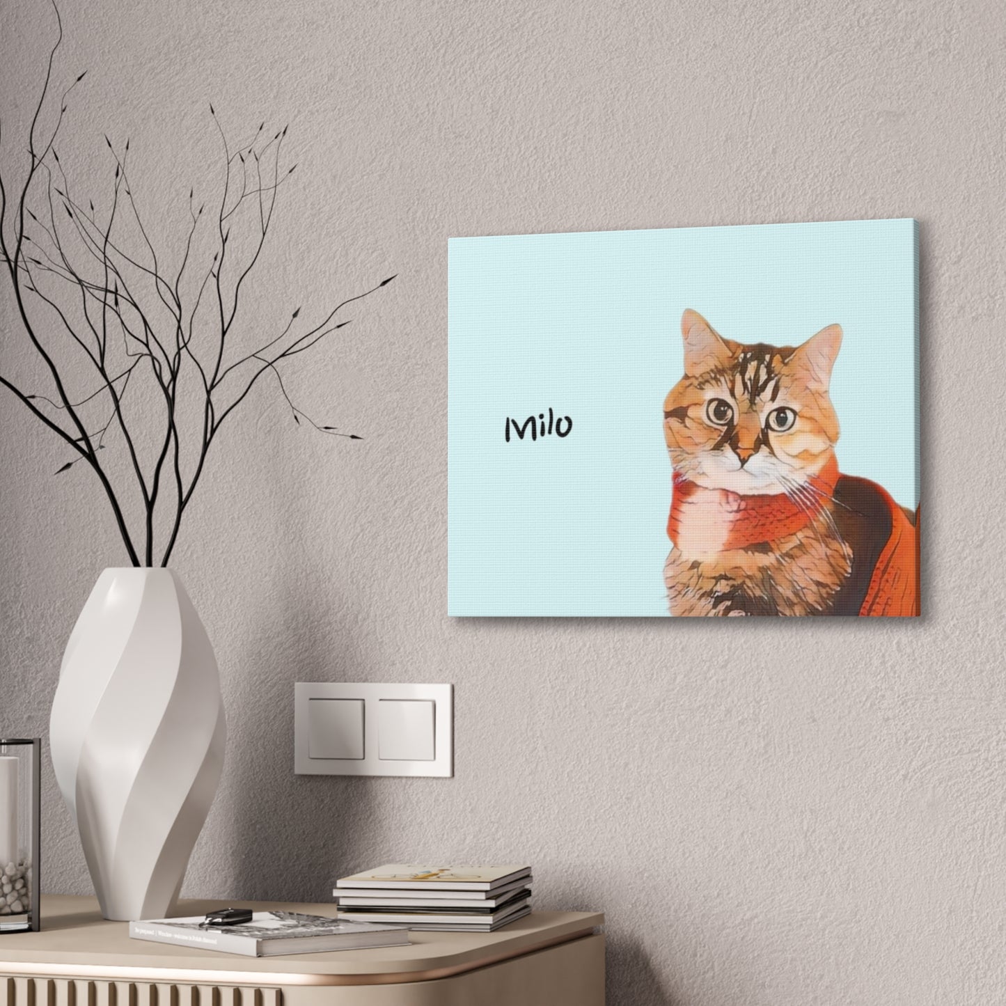 Personalized Pet Canvas Art - Immortalize Your Furry Companion