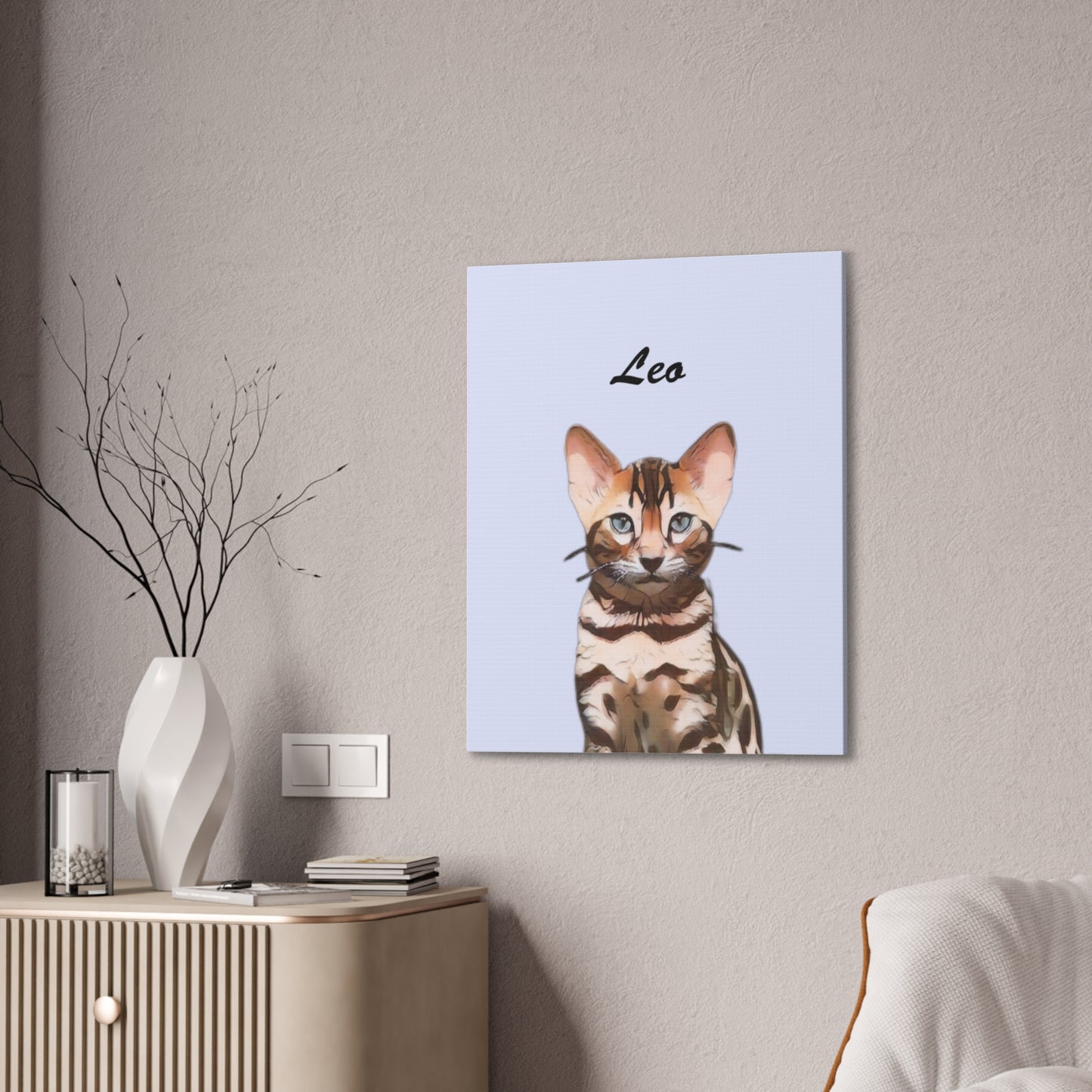 Personalized Pet Canvas Art - Immortalize Your Furry Companion